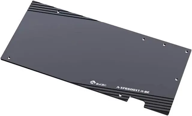 Alt view image 5 of 7 - Bykski Full Coverage GPU Water Block and Backplate for XFX RX 6600 XT Speedster Merc 308 (A-XF6600XT-X)