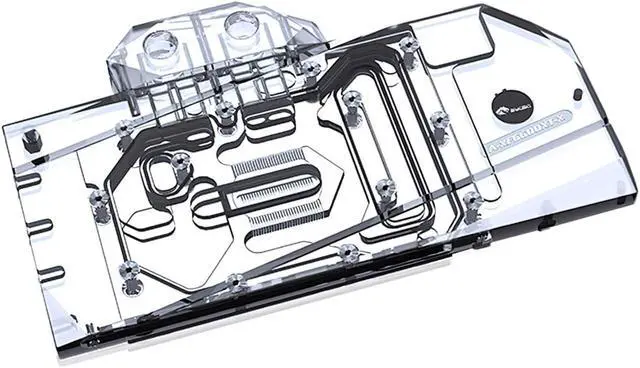 Main image of Bykski Full Coverage GPU Water Block and Backplate for XFX RX 6600 XT Speedster Merc 308 (A-XF6600XT-X)