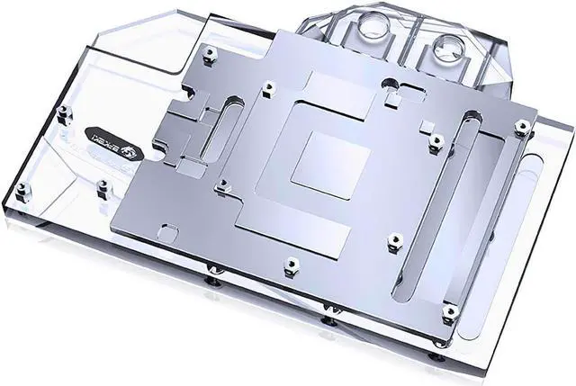 Alt view image 2 of 7 - Bykski Full Coverage GPU Water Block and Backplate for Gigabyte AORUS RTX 3060Ti / 3070 Master 8G (N-GV3070AORUS-X)