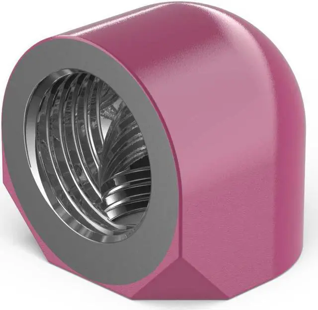 Main image of PrimoChill Female to Female G 1/4in. 90 Degree SX Elbow Fitting