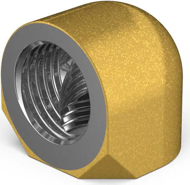 Main image of PrimoChill Female to Female G 1/4in. 90 Degree SX Elbow Fitting