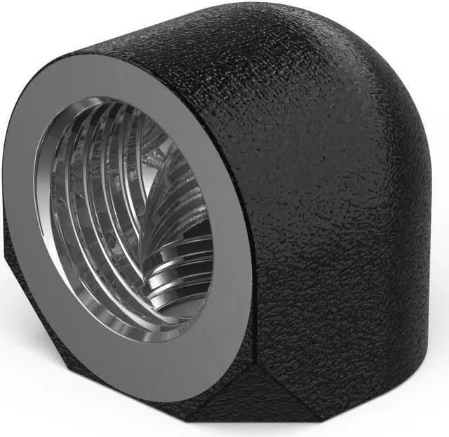 Main image of PrimoChill Female to Female G 1/4in. 90 Degree SX Elbow Fitting