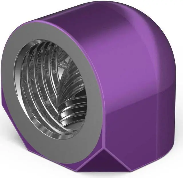 Main image of PrimoChill Female to Female G 1/4in. 90 Degree SX Elbow Fitting