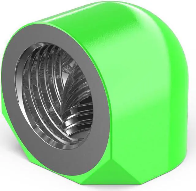 Main image of PrimoChill Female to Female G 1/4in. 90 Degree SX Elbow Fitting