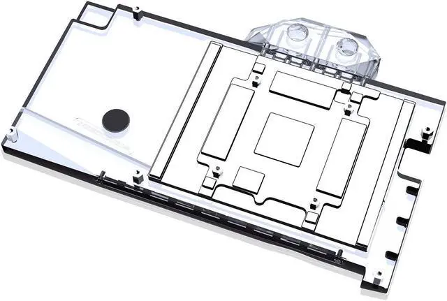 Alt view image 2 of 7 - Bykski Full Coverage GPU Water Block and Backplate for iGame RTX 3090Ti Vulcan / Neptune  (N-IG3090TINOC-X)