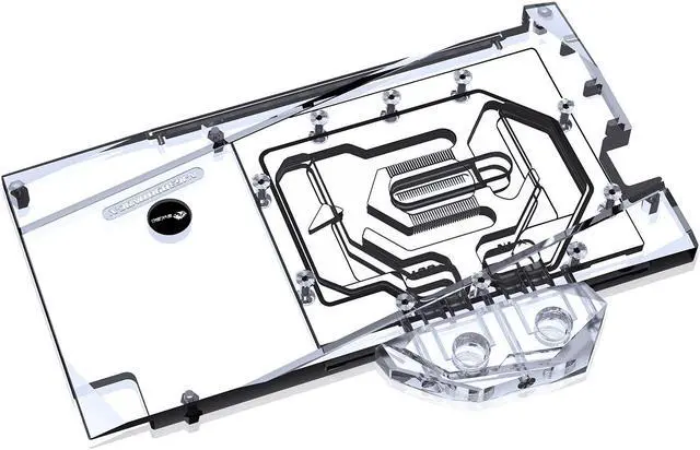 Alt view image 3 of 7 - Bykski Full Coverage GPU Water Block and Backplate for iGame RTX 3090Ti Vulcan / Neptune  (N-IG3090TINOC-X)