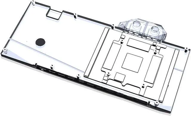 Alt view image 2 of 7 - Bykski Full Coverage GPU Water Block and Backplate for Zotac RTX 3090Ti 24G6X PGF OC (N-ST3090TIPGF-X)
