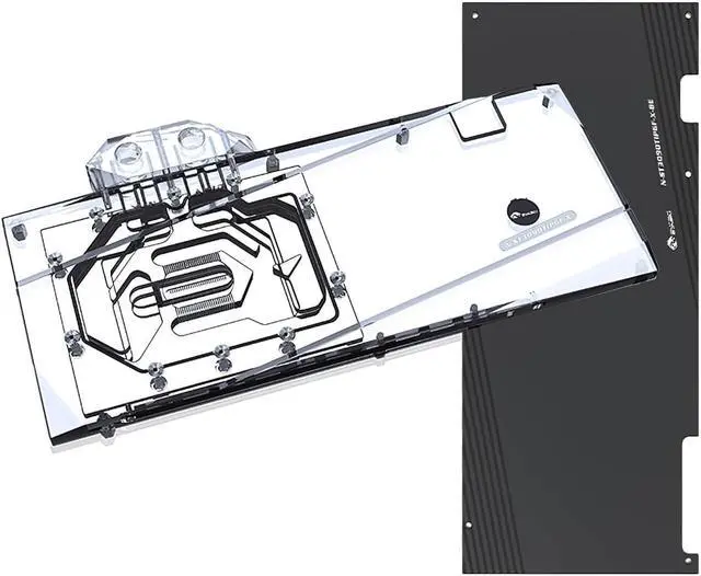 Alt view image 6 of 7 - Bykski Full Coverage GPU Water Block and Backplate for Zotac RTX 3090Ti 24G6X PGF OC (N-ST3090TIPGF-X)