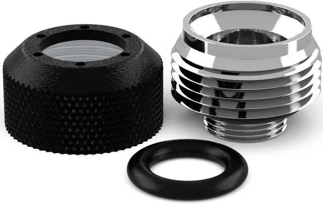Alt view image 2 of 3 - PrimoChill 1/2in. Rigid RevolverSX Series Fitting - 12 pack