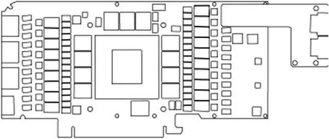 Alt view image 6 of 7 - Bykski Full Coverage GPU Water Block and Backplate for Leadtek RTX 3080Ti Hyper Brain (N-LE3080TI-X)