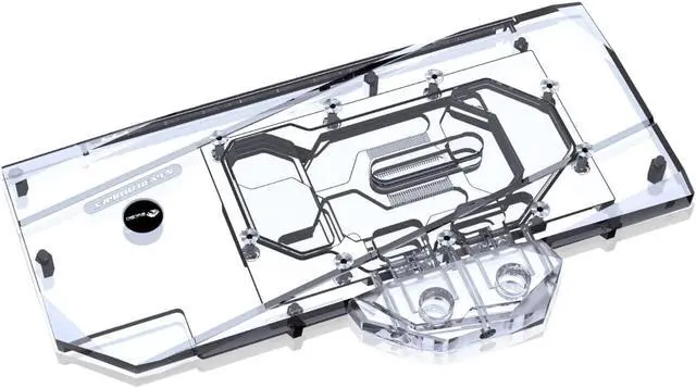 Alt view image 3 of 7 - Bykski Full Coverage GPU Water Block and Backplate for GALAXY RTX 3070/3070Ti Gamer OC (N-GY3070TIGR-X)