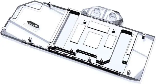 Alt view image 2 of 7 - Bykski Full Coverage GPU Water Block and Backplate for Zotac RTX 3060/3060Ti/3070 (N-ST3070TQ-X)