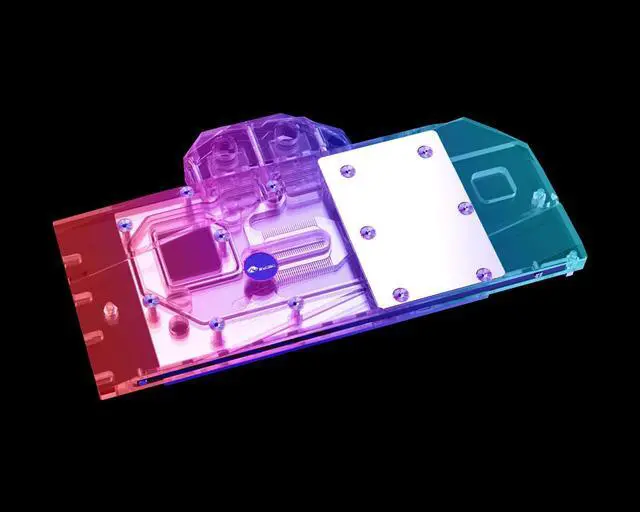 Alt view image 4 of 7 - Bykski Full Coverage GPU Water Block and Backplate for Gigabyte RX 6800 Gaming OC (A-GV6800GMOC-X)