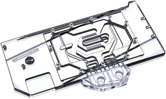 Alt view image 2 of 7 - Bykski Full Coverage GPU Water Block and Backplate for Maxsun RTX 3080Ti iCraft GM OC (N-MX3080TIGMOC-X)