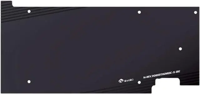 Alt view image 3 of 7 - Bykski Full Coverage GPU Water Block and Backplate for Maxsun RTX 3080Ti iCraft GM OC (N-MX3080TIGMOC-X)