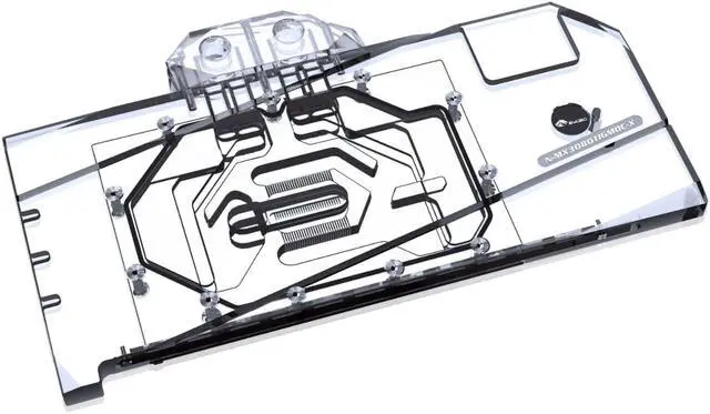 Alt view image 4 of 7 - Bykski Full Coverage GPU Water Block and Backplate for Maxsun RTX 3080Ti iCraft GM OC (N-MX3080TIGMOC-X)