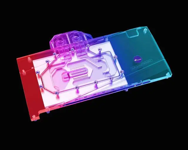 Alt view image 5 of 7 - Bykski Full Coverage GPU Water Block and Backplate for GALAXY RTX 3090Ti Boomstar OC (N-GY3090TIBROC-X)