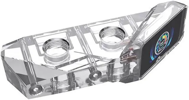 Alt view image 2 of 7 - Bykski GPU Block Digital Display Module (B-VGA-SC-X)