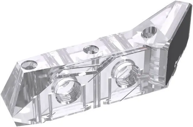 Alt view image 2 of 6 - Bykski GPU Block 90 Degree Digital Display Module (B-VGA-SC-FX)