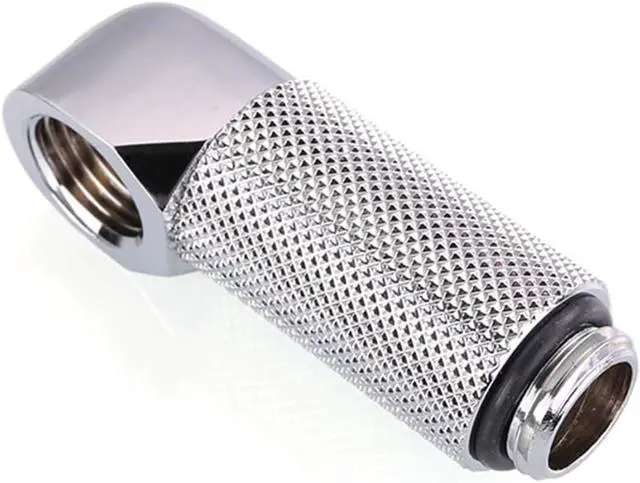 Main image of Bykski G 1/4in. Male to Female 90 Degree Rotary 30mm Extension Elbow Fitting (B-RD90-EXJ30)