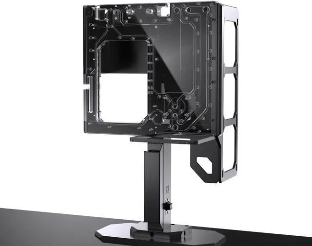 Alt view image 4 of 7 - Granzon G10 Liquid Cooling Distro Show Case - Desk Mounted Open-Air Design for High-Performance Cooling