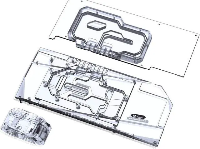 Main image of Bykski Full Coverage GPU Water Block w/ Integrated Active Backplate for Zotac RTX 3090 PGF OC (N-ST3090PGF-TC)