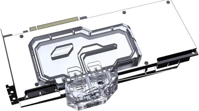 Alt view image 3 of 7 - Bykski Full Coverage GPU Water Block w/ Integrated Active Backplate for Zotac RTX 3090 PGF OC (N-ST3090PGF-TC)