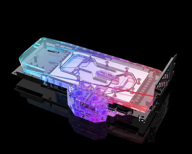 Alt view image 5 of 7 - Bykski Full Coverage GPU Water Block w/ Integrated Active Backplate for Zotac RTX 3090 PGF OC (N-ST3090PGF-TC)