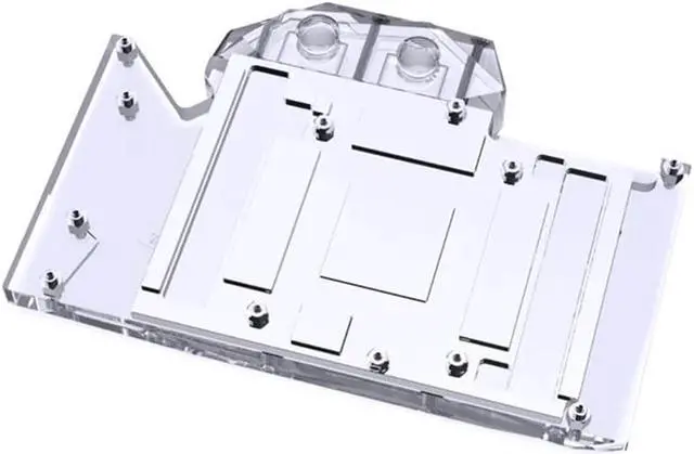 Alt view image 2 of 7 - Bykski Full Coverage GPU Water Block and Backplate for RTX 3080 Founders Edition (N-RTX3080FE-X)