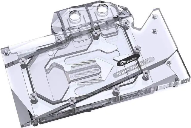 Main image of Bykski Full Coverage GPU Water Block and Backplate for RTX 3080 Founders Edition (N-RTX3080FE-X)