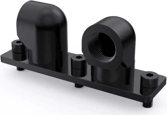 Main image of Bykski GPU Block 90 Degree Rotary Bridge Module - Black (B-VGA-MINI-X)