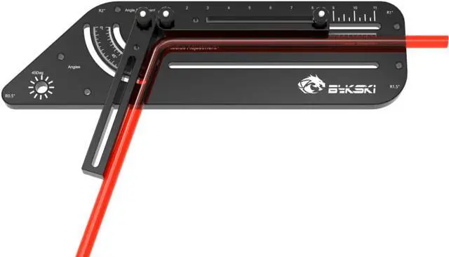 Alt view image 3 of 6 - Bykski Multi-function Rigid Acrylic / PETG Tube Angle Bender (B-PCTOOL-X)