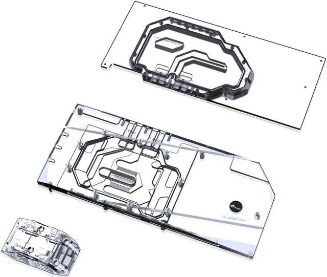 Main image of Bykski Full Coverage GPU Water Block w/ Integrated Active Backplate for EVGA RTX 3080/3090 FTW3 Ultra Gaming (N-EV3090FTW3-TC-V2)