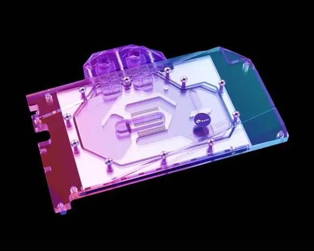 Alt view image 4 of 7 - Bykski Full Coverage GPU Water Block and Backplate for Colorful iGame RTX 4090 Vulcan OC (N-IG4090VXOC-X)