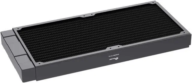 Alt view image 2 of 7 - Bykski 280mm x 30mm RC Series Radiator, 140mm x 2, Dual Fan (CR-RD280RC-TN-V3)