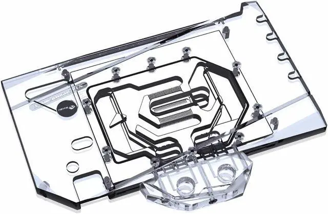 Alt view image 3 of 7 - Bykski GPU Waterblock, for Gigabyte GeForce RTX 3090 TI Gaming OC 24G, PC GPU Water Liquid Cooling Block Cooler, with Metal Backplate 5V 3Pin RBW Lights