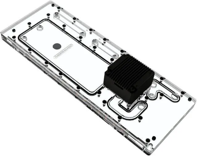 Main image of Bykski Distro Plate for ASUS TUF Gaming GT502 - PMMA w/ 5v Addressable RGB (RBW) (RGV-AS-GT502-P)