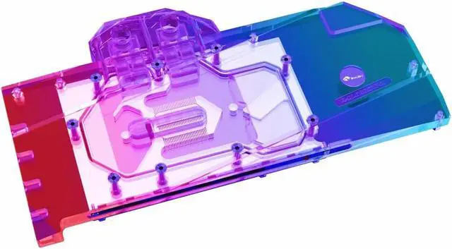 Alt view image 3 of 7 - Bykski Full Coverage GPU Water Block and Backplate for DATALAND RX 6800 XT 16GB X-Serial (A-DL6800XT-X)