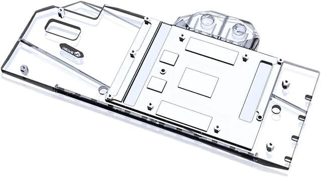 Alt view image 2 of 7 - Bykski Full Coverage GPU Water Block and Backplate for Gigabyte RX 6900XT Gaming OC (A-GV6900XTGMOC-X)
