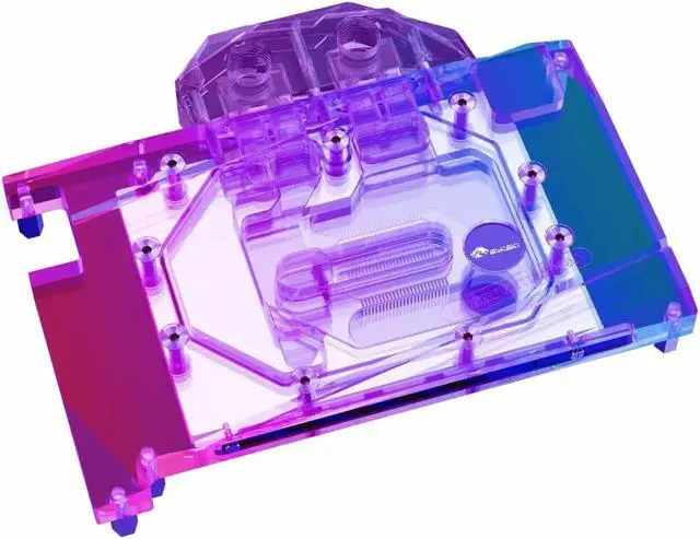 Alt view image 4 of 7 - Bykski Full Coverage GPU Water Block and Backplate for Colorful iGame GeForce RTX 3060 Mini (N-IG3060TIMINI-X)