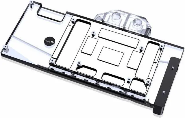 Alt view image 2 of 7 - Bykski Full Coverage GPU Water Block and Backplate for GUNNIR Intel Arc A770 Photon 16G OC (I-GNA770POC-X)