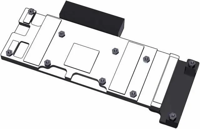 Alt view image 2 of 7 - Bykski Metal/POM GPU Water Block and Backplate For NVIDIA TESLA P4/T4 (N-TESLA-P4-X-V2)