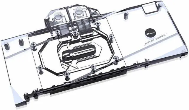 Main image of Bykski Full Coverage GPU Water Block and Backplate for Zotac RTX 4070Ti-12GB X-GAMING OC (N-ST4070TITQ-X)