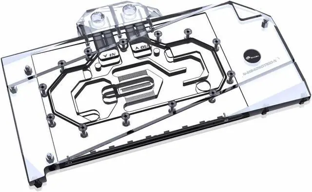 Main image of Bykski Full Coverage GPU Water Block and Backplate for MSI GeForce RTX 4090 Gaming X Trio (N-MS4090TRIO-X)