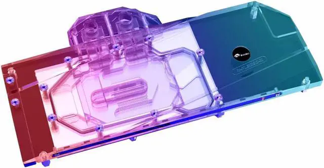 Alt view image 3 of 7 - Bykski Full Coverage GPU Water Block and Backplate for PELADN RTX 3080 10GD6X (N-PL3080-X)