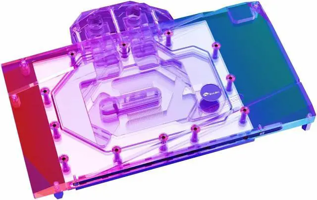 Alt view image 3 of 7 - Bykski Full Coverage GPU Water Block and Backplate for GALAXY GeForce RTX 4080 Xingyao (N-GY4080XY-X)