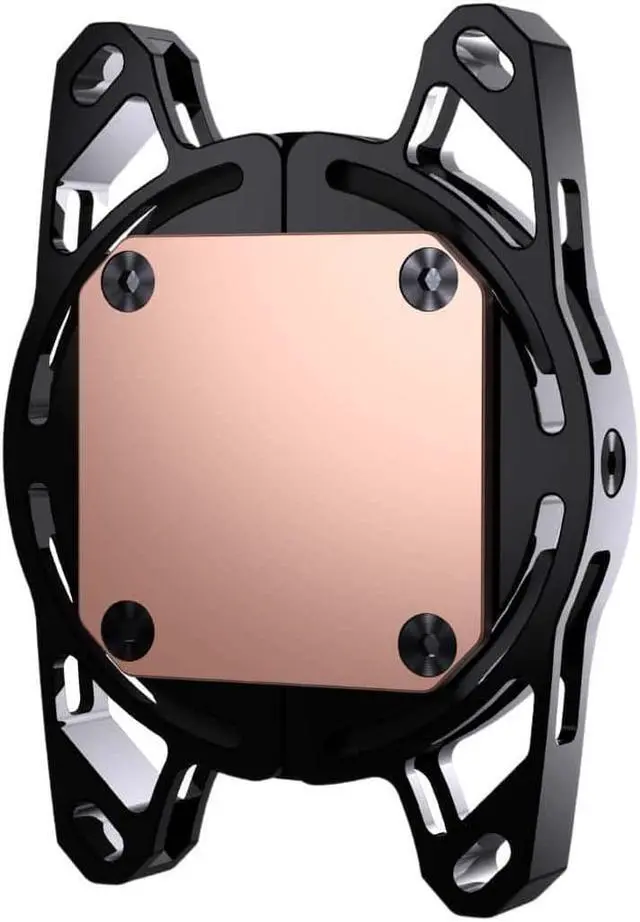 Alt view image 2 of 7 - Granzon GAM0.1 CPU Water Cooling Block (POM) (for AMD Ryzen 3/5/7/9, AM4/AM3+/AM3) - Black