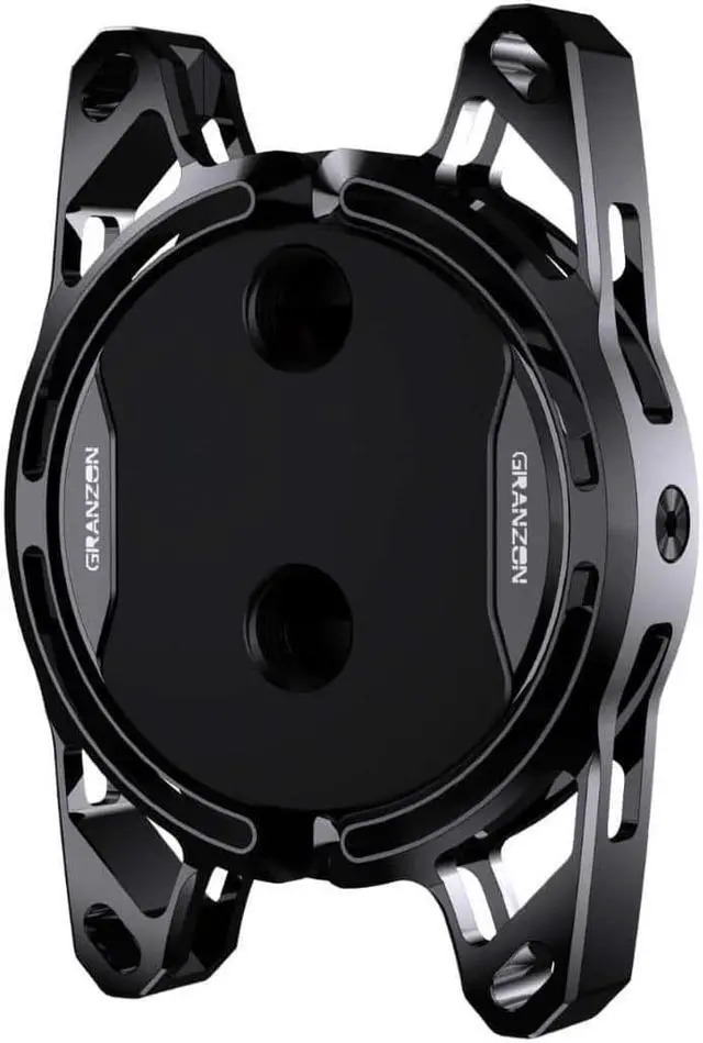 Alt view image 3 of 7 - Granzon GAM0.1 CPU Water Cooling Block (POM) (for AMD Ryzen 3/5/7/9, AM4/AM3+/AM3) - Black