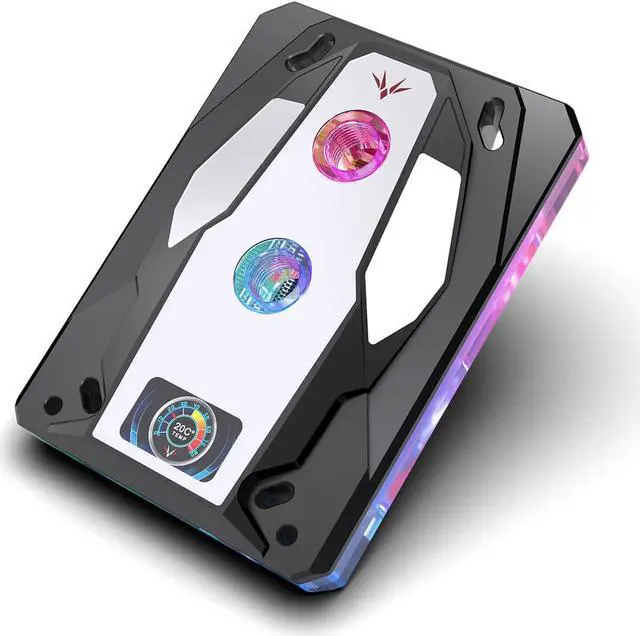 Alt view image 7 of 12 - Granzon Advanced CPU Block With Temperature Display For AMD Ryzen3/5/7/9/ThreadRipper, Water Cooling Cooler GAMS AMD Platform