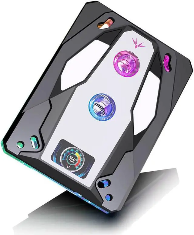 Alt view image 8 of 12 - Granzon Advanced CPU Block With Temperature Display For AMD Ryzen3/5/7/9/ThreadRipper, Water Cooling Cooler GAMS AMD Platform